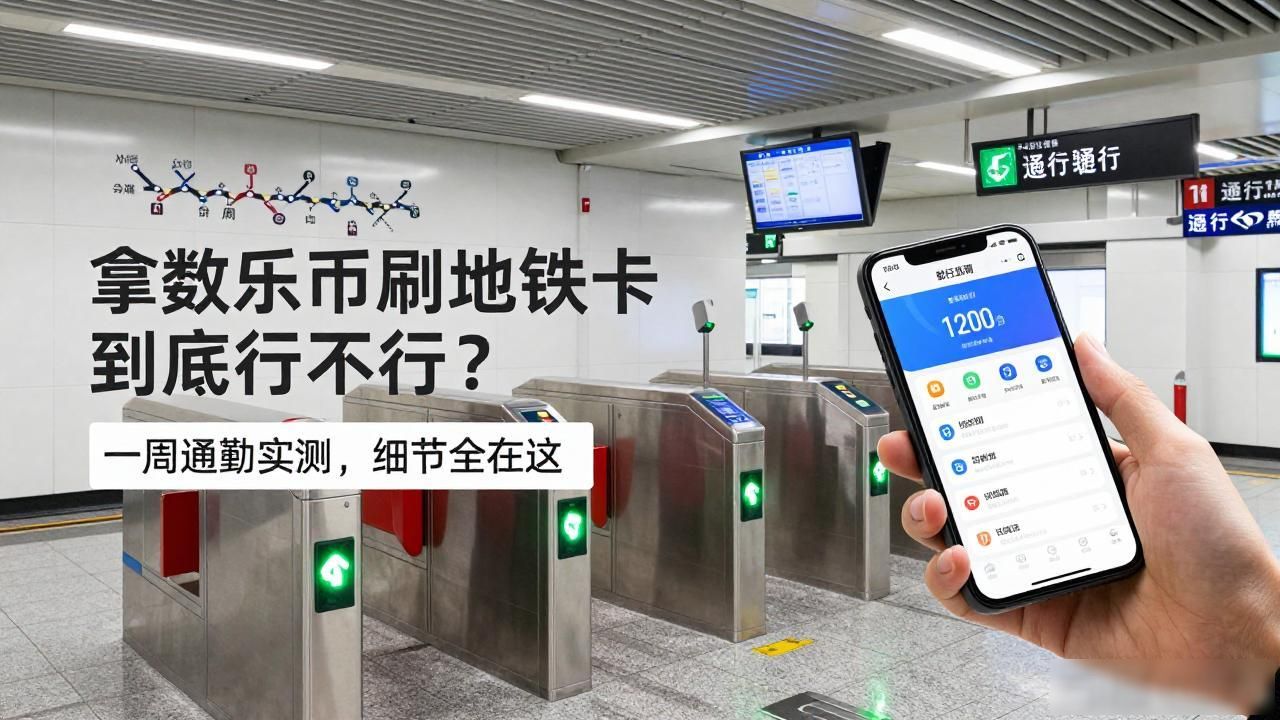 上海地铁数字钱包使用感受_数字货币刷地铁卡_数字货币通勤体验