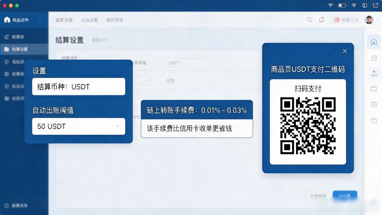 电商小店接入数字货币收款流程_USDT商户收款配置指南_怎样设置数字货币支付