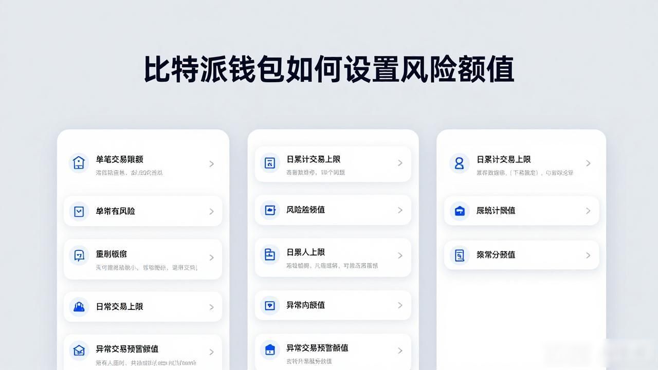 如何在比特派钱包下载中设定风险阈值?_比特派钱包交易限额调整_比特派钱包风险阈值设置