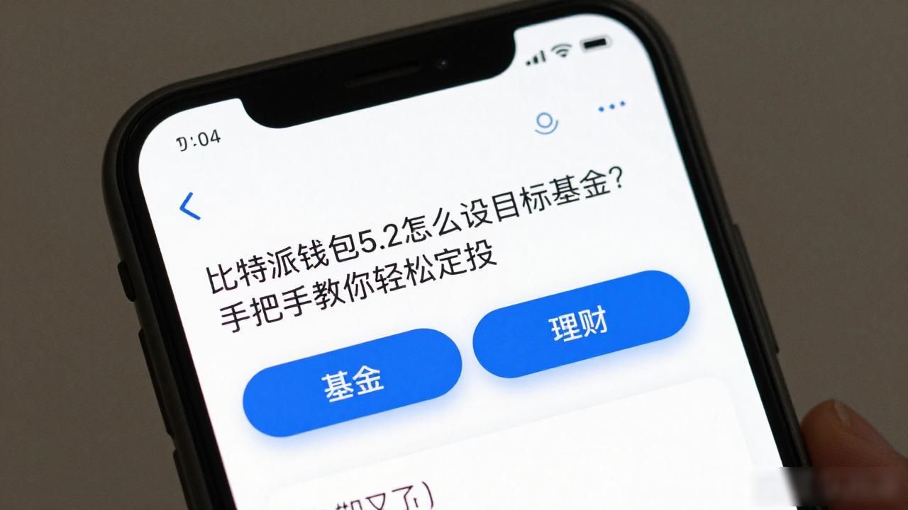 比特派钱包5.2设置目标基金_如何在比特派钱包5.2下载中设立目标基金?_比特派钱包5.2基金定投教程