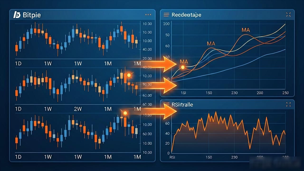 比特派Bitpie使用教程：金融分析工具的使用_实时币种走势分析_比特派钱包金融分析功能