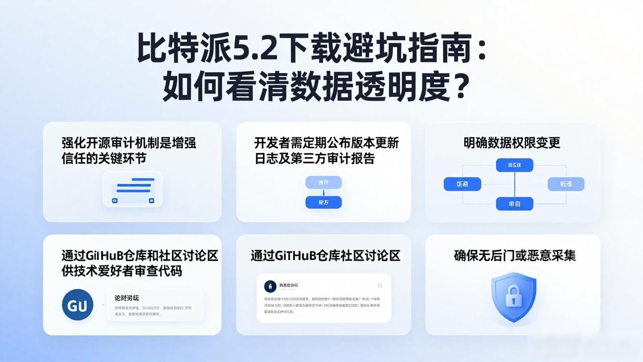 如何在比特派钱包5.2下载中增强数据透明度?_开源审计机制增强信任_比特派钱包5.2下载安装安全透明度