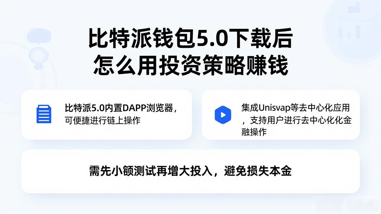 比特派5.0内置DApp浏览器链上操作策略_如何通过比特派钱包5.0官方下载运营投资策略?_比特派钱包5.0多链资产冷热钱包管理