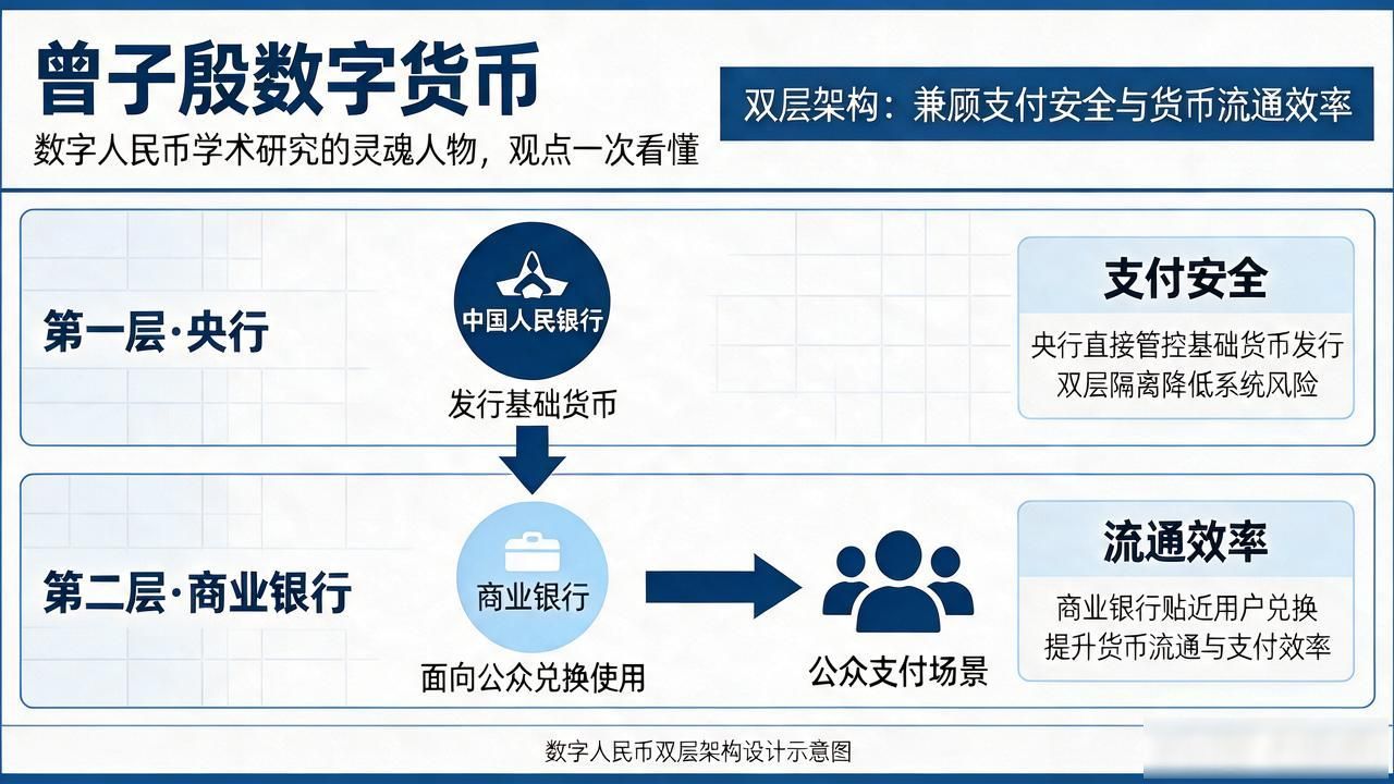 曾子殷数字货币_武汉大学经济管理学院 曾子殷 央行数字货币双层架构