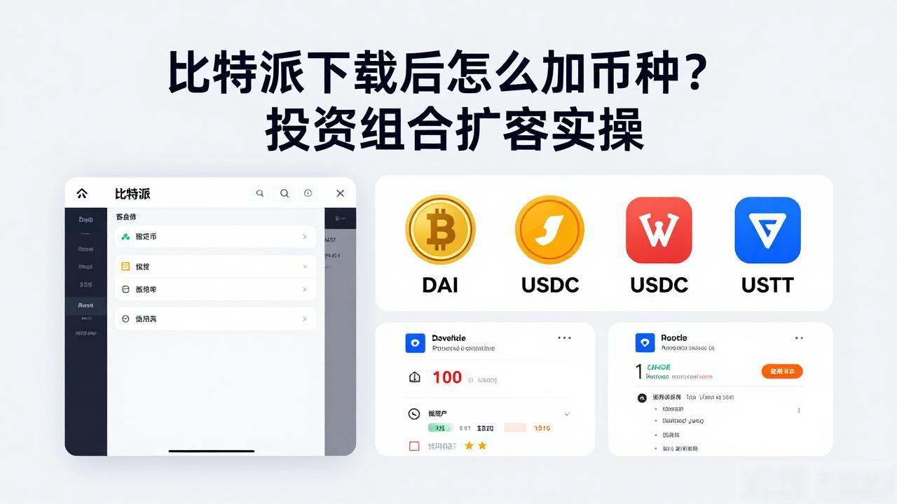 比特派配置小币种方法_比特派钱包扩展投资组合_如何在比特派下载网址中扩展投资组合?